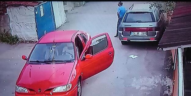 İğrenç olay kamerada!