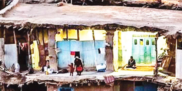 Nasıl ilkel bir hayat ama...