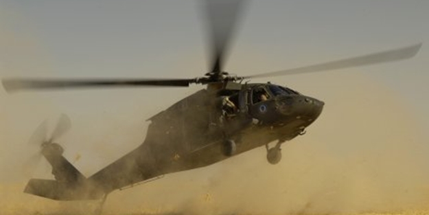 NATO helikopteri düştü 5 asker hayatını kaybetti