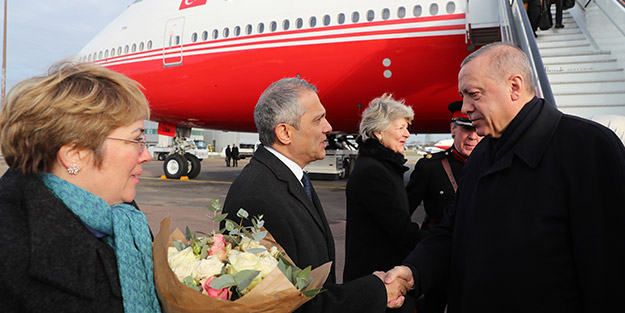 Cumhurbaşkanı Erdoğan İngiltere'de