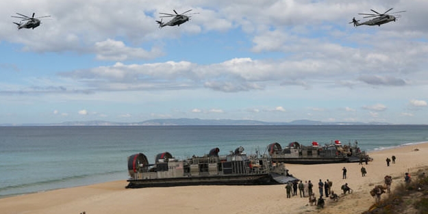Tatbikatı kimliği belirsiz İHA'lar izlemiş
