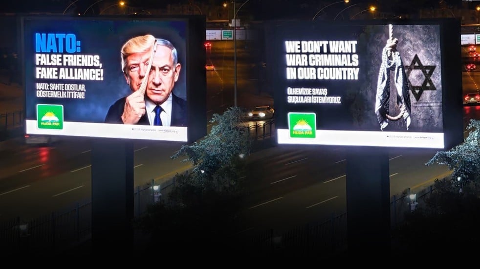 NATO, Trump ve Netanyahu! HÜDA PAR’dan üçlü gönderme