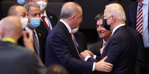 NATO Zirvesi öncesi Erdoğan ve Biden arasında ilk temas