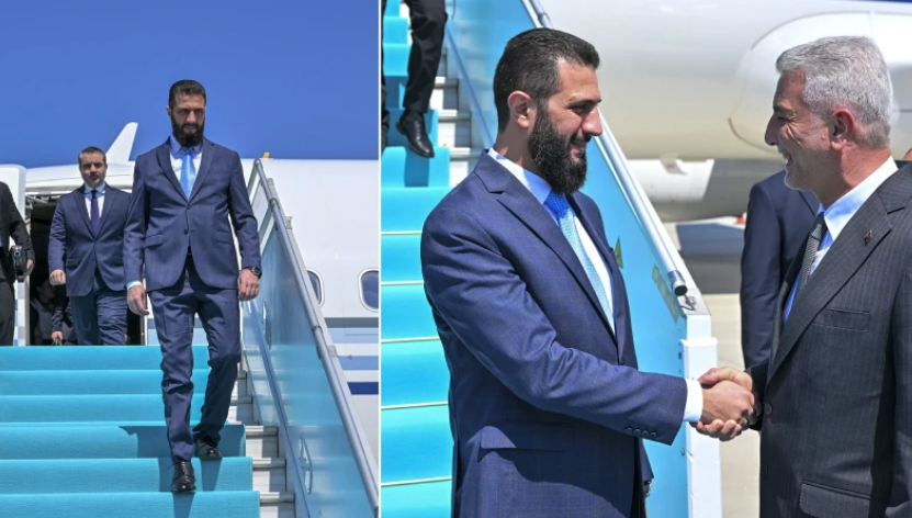 NATO Zirvesi'nin sürpriz konuğu: Suriye Cumhurbaşkanı Şara Türkiye'ye geldi
