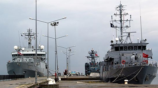 NATO'ya ait savaş gemileri Sinop'tan yola çıktı