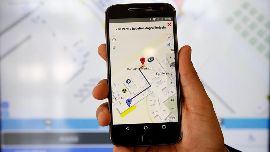 Navigasyon artık hastane iç aramada