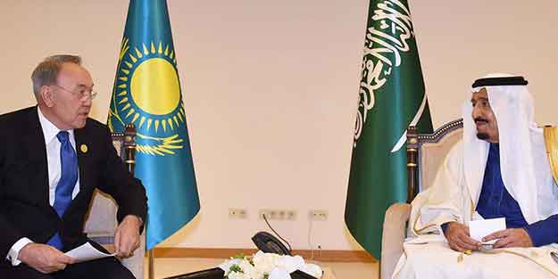 Nazarbayev Suudileri ülkesine davet etti
