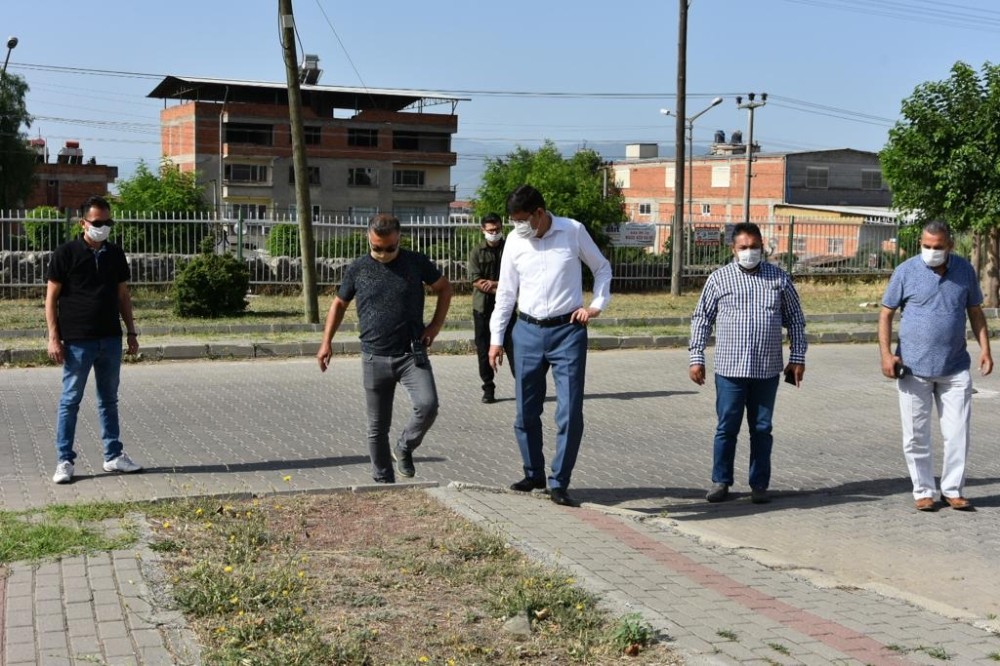 Nazilli Belediyesi’nden cadde ve sokaklarda özenli çalışma 