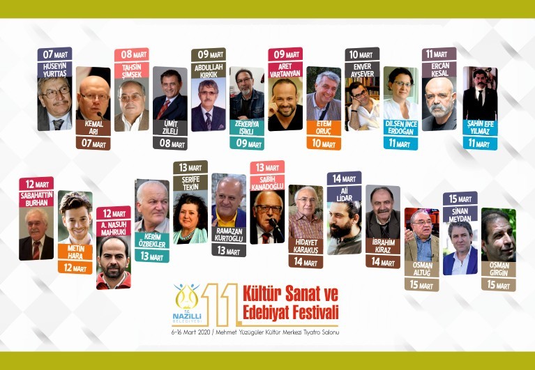 Nazilli Belediyesi’nin geleneksel Kültür Sanat ve Edebiyat Festivali başlıyor 