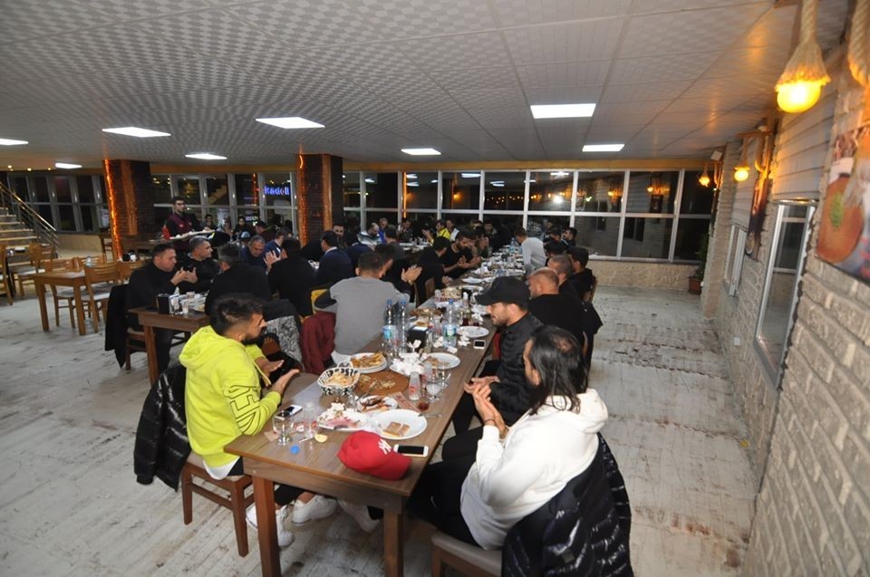 Nazilli Belediyespor yeni yıl yemeğinde buluştu 