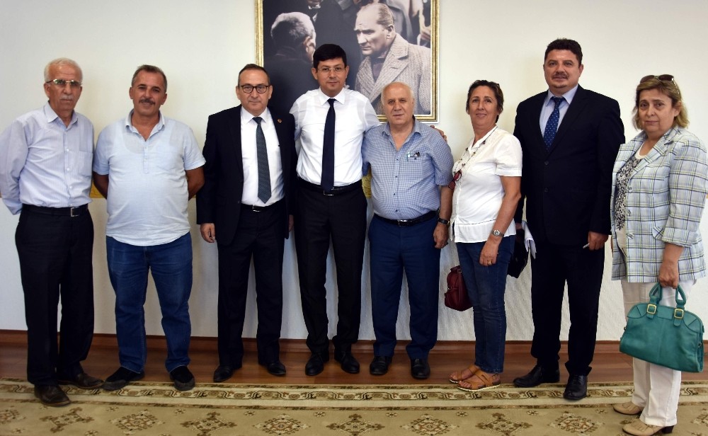 Nazilli Kent Konseyi’nden Başkan Özcan’a ziyaret 