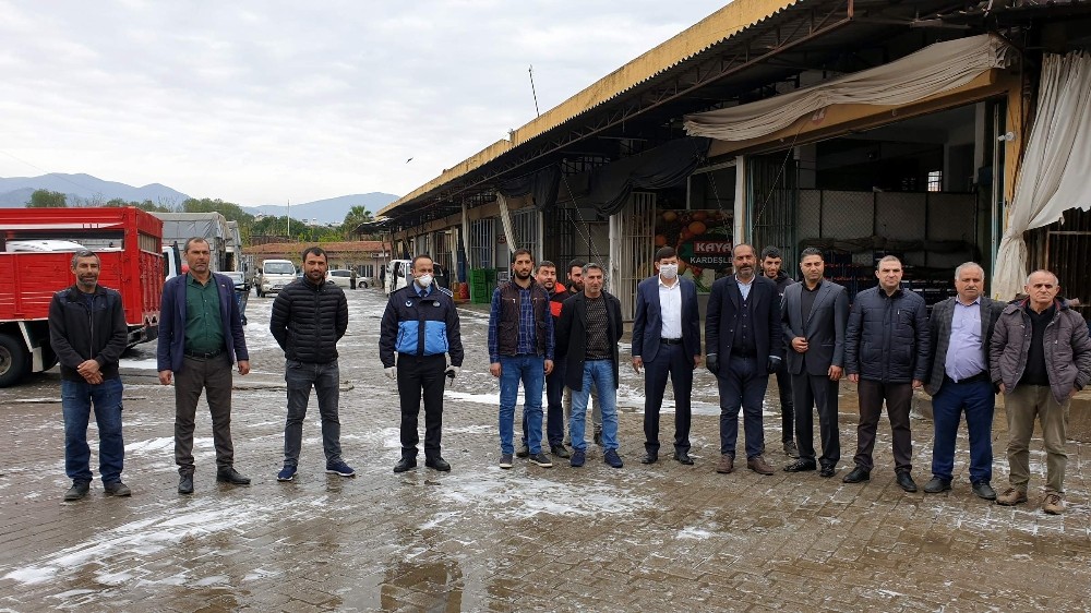 Nazilli’de dezenfekte çalışmaları sürüyor 