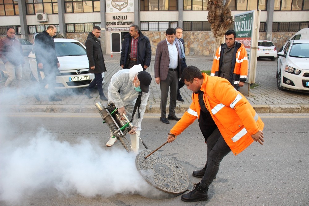 Nazilli’de toplu kullanım alanları ilaçlanacak 