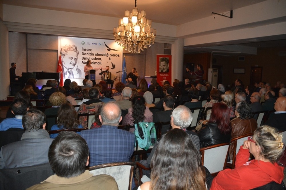 Nazım Hikmet İzmit’te anıldı 