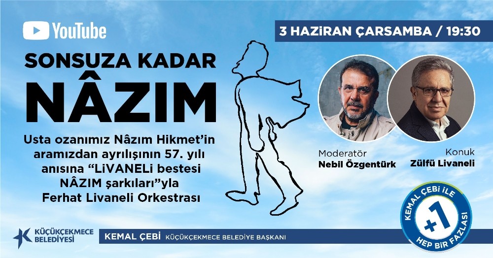 Nazım Hikmet Küçükçekmece’de anılıyor 