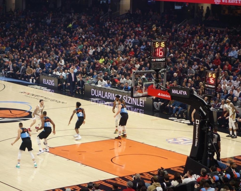 NBA maçında Elazığ ve Malatya unutulmadı! 