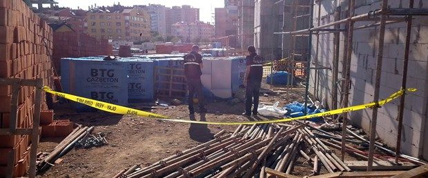 7. kattan düşen işçi hayatını kaybetti
