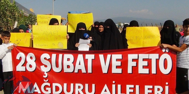 “Ne biz ne de eşlerimiz merhamet dilenmiyor, adalet istiyoruz”