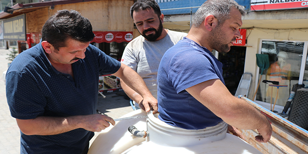 Ne girebildi, ne de çıkabildi! Komedi filmi gibi olay