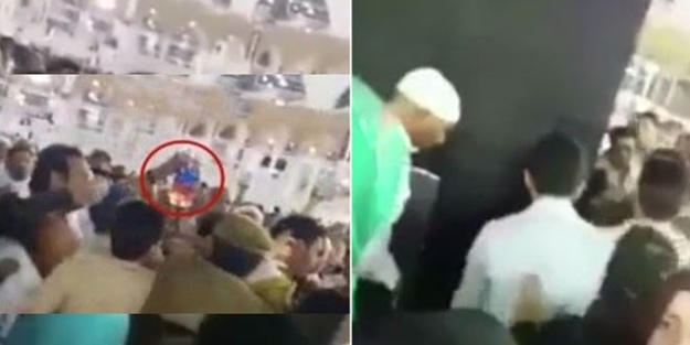 Ne günlere kaldık! Hain Kabe'yi yakmaya çalıştı