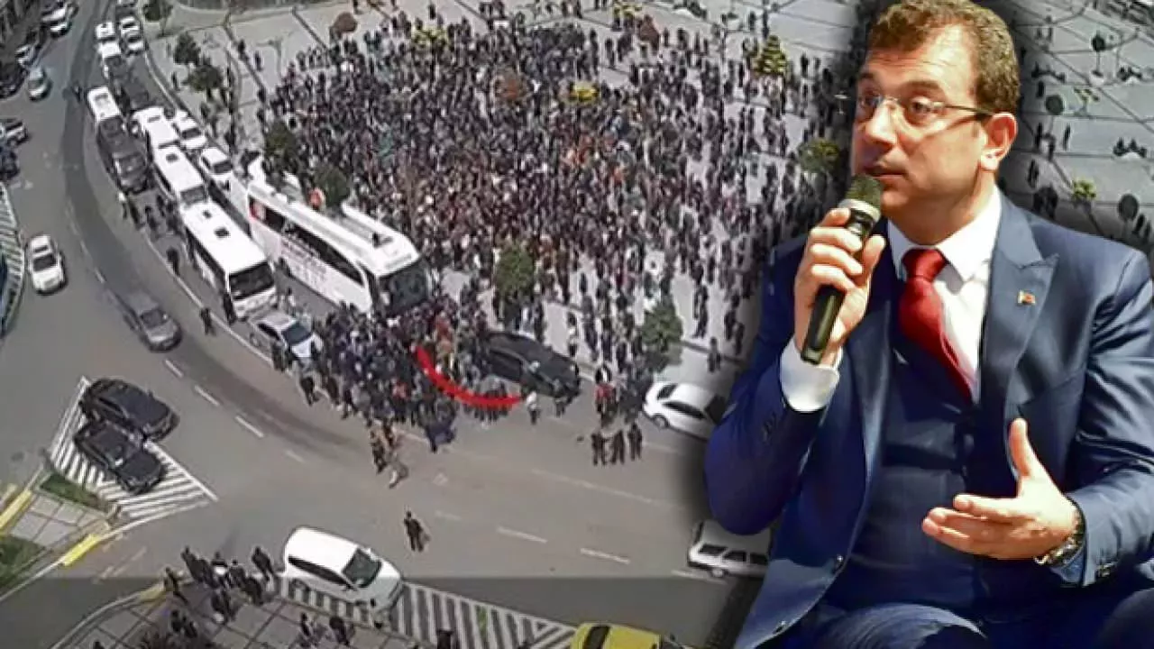 Ne oldu Ekrem? Far görmüş tavşan gibi kalakaldın değil mi?
