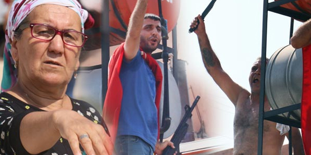 Ne pompalı ne rambo bıçağı! Yaşlı kadının bir sözü işi bitirdi