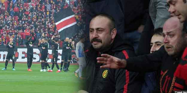 Koca bir şehir Eskişehirspor'a sahip çıkamadı! Bir tek taraftar...