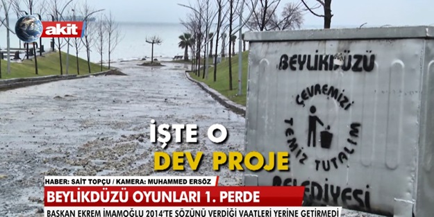 Ne zaman bitecek bu proje başkan!