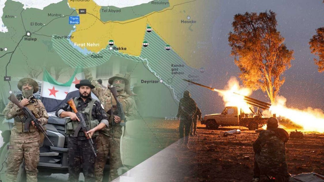 Nedim Şener Suriye'de 24 saatte haritanın nasıl değiştiği yazdı: Türkiye aşiretleri organize etti! YPG/SDG’nin temizlenmesi için tek Besmele yetti