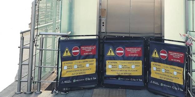 Nedir bu vatandaşın İBB’den çektiği... Metro istasyonlarında yürüyen merdiven ve asansör rezaleti!