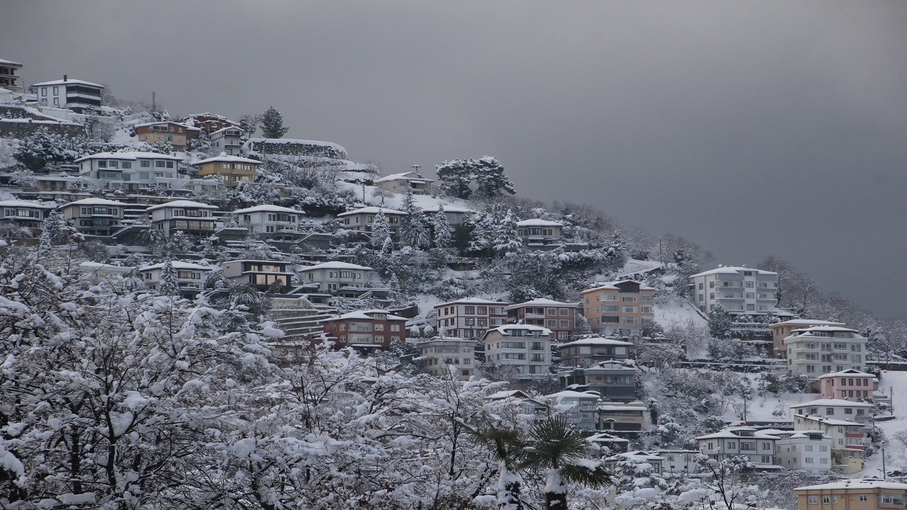 Nefes kesen kar manzarası!