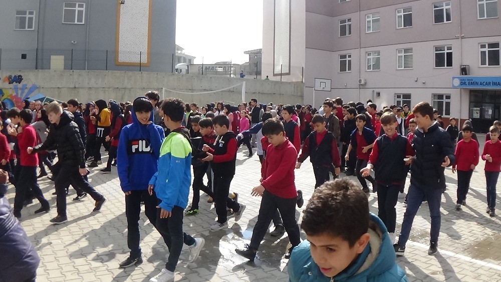 Nefes kesen tatbikat 