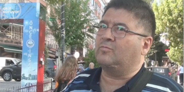 Nefret ve ötekileştirme gibi faşist söylemi tetikleyen bir üslup kullanan vatandaş Akit Soruyor ekibini şok etti	