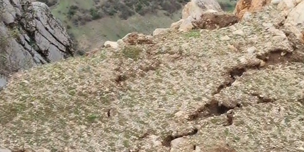 Nemrut Dağı Milli Parkı'nda bulunuyor! Depremde hasar gördü