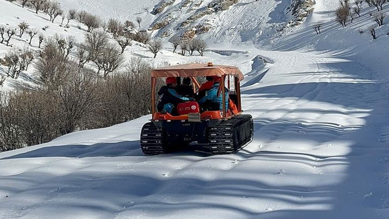 Nemrut’ta hasta kurtarma operasyonu!