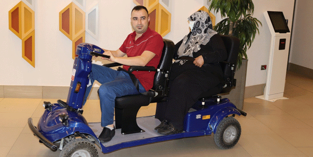 Nereden nereye! Hastalara elektrikli araç hizmeti