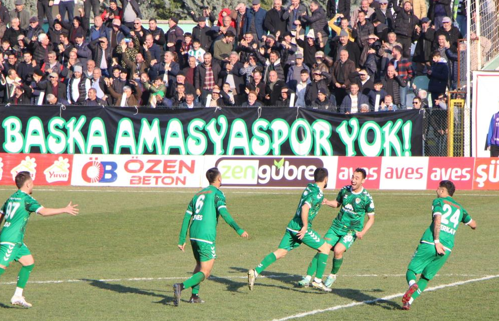3. Lig: Amasyaspor: 3 - Çayelispor: 1