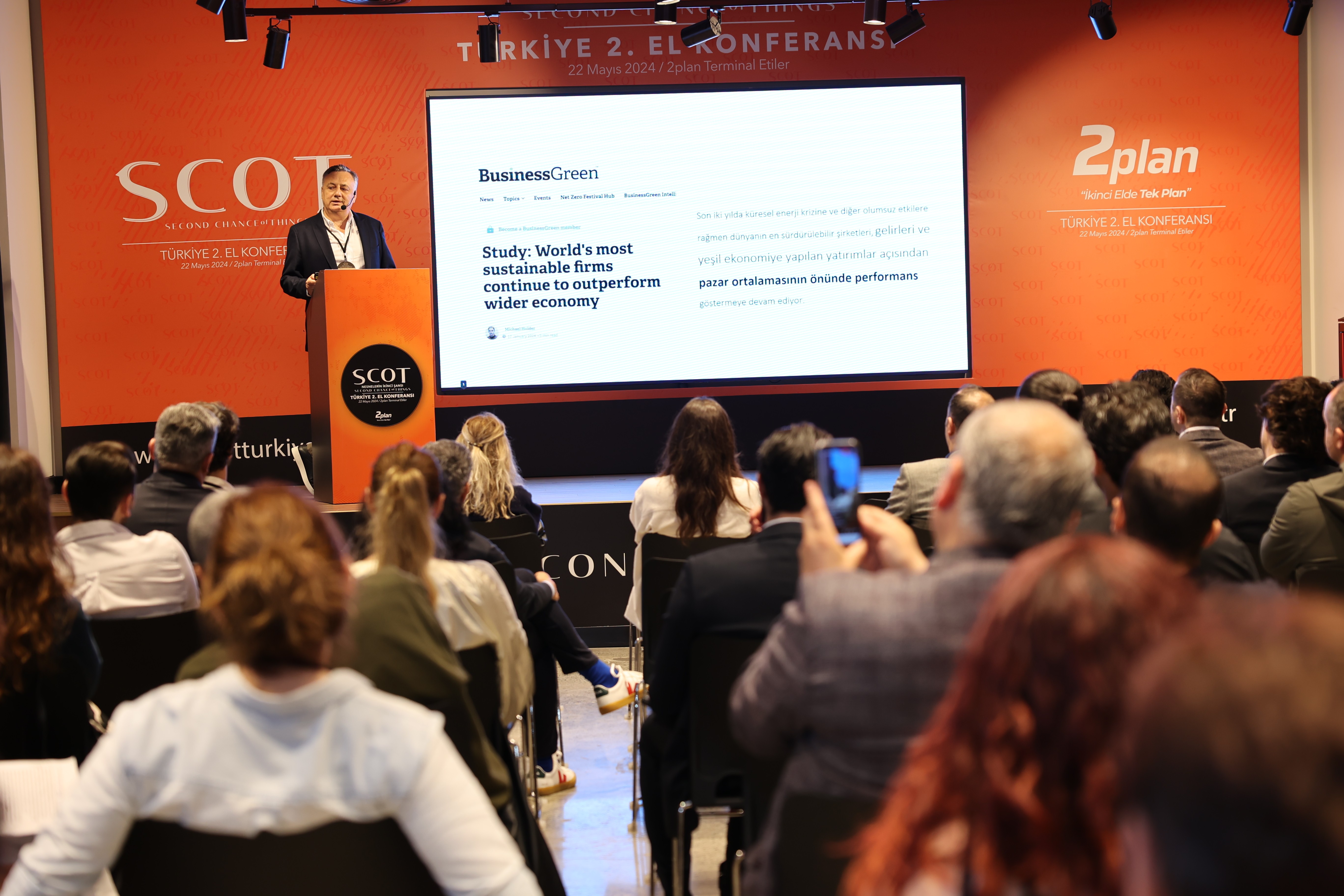 Nesnelerin ikinci şansı SCOT Türkiye Konferansı’nda konuşuldu! “Bir ürünün olmazsa olmaz faktörü ikinci el değeridir”