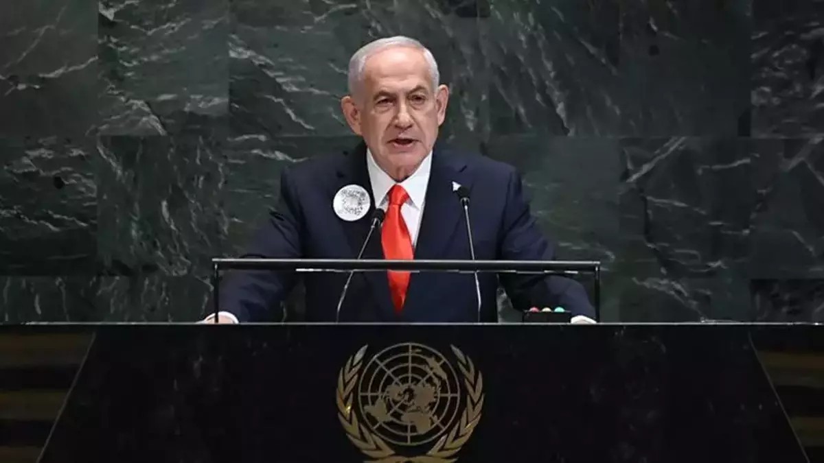 Netanyahu İsrail'e ayrı dünyaya ayrı konuştu!