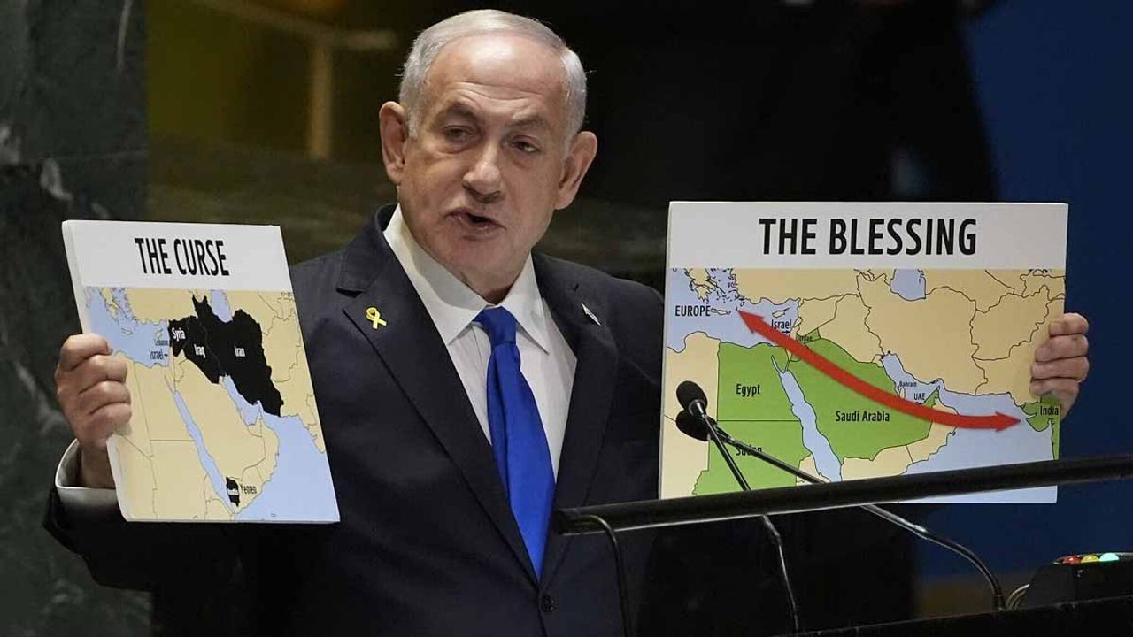 Netanyahu, o haritada Türkiye'yi neden boyamadı? İşte şok eden gerçekler