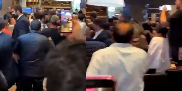 Netanyahu'nun bulunduğu restoranın yakınlarına füze düştü