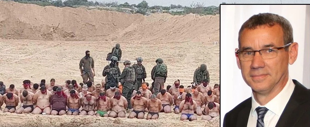 Netanyahu'nun danışmanından "pes" dedirten "çıplak tutsak" savunması! Vay namussuz vay