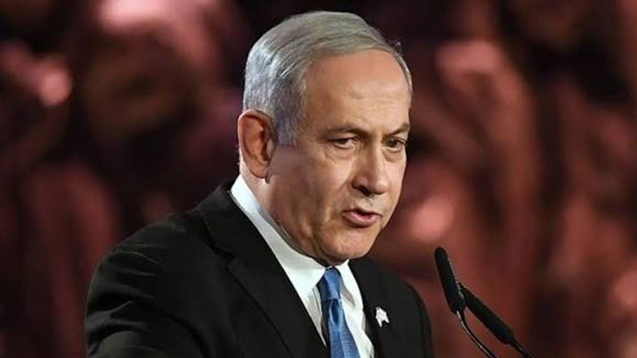 Netanyahu’nun ziyaretinde alçak sloganlar