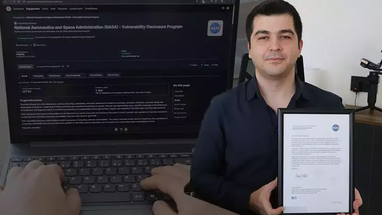 Netflix ve Tesla’dan sonra NASA’nın 4 güvenlik zafiyeti buldu NASA'nın açığını Denizli'den yakaladı