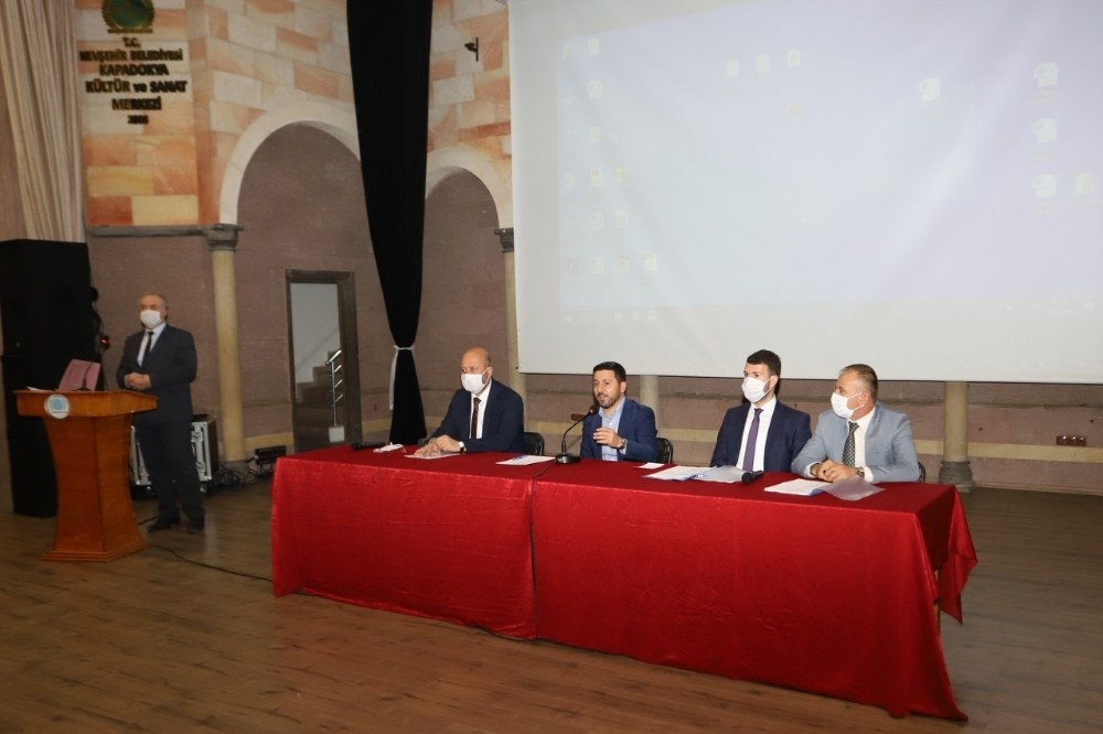 Nevşehir Belediye Meclisi toplantısı yapıldı 