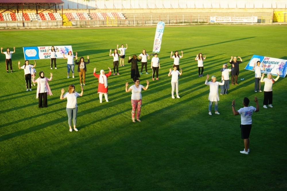 Nevşehir Belediyesi sağlıklı yaşama teşvik ediyor 
