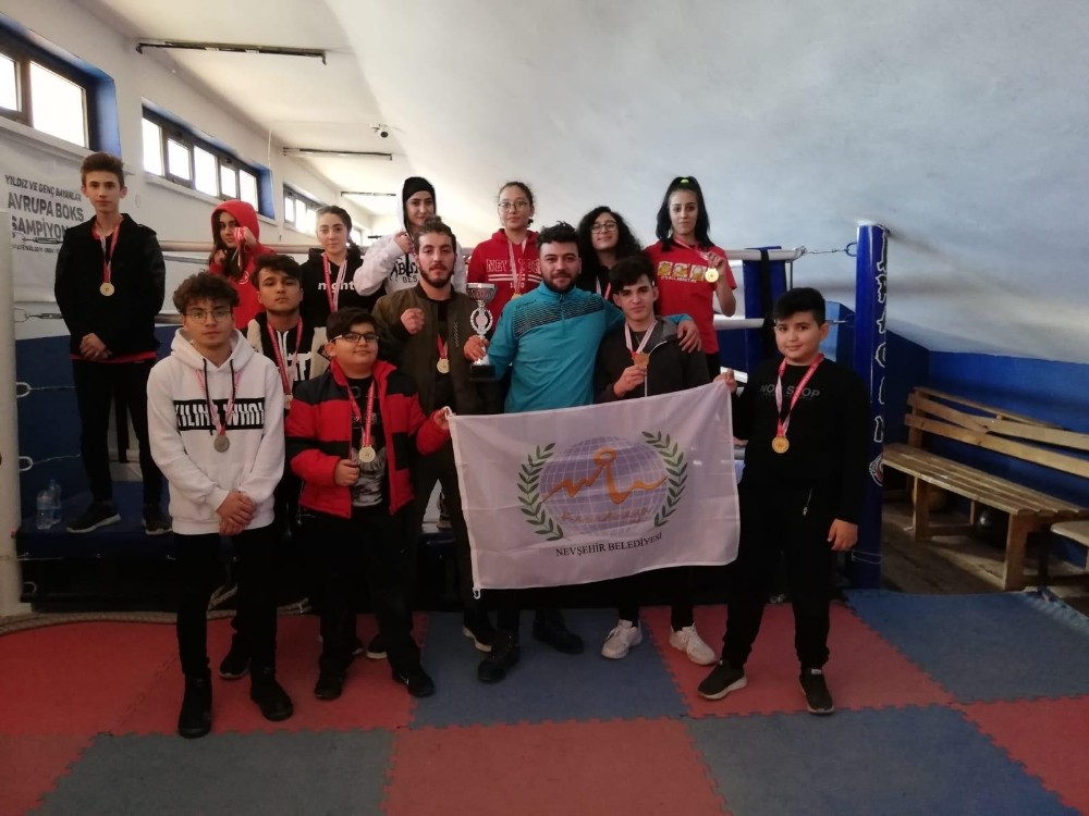 Nevşehir Belediyesi sporcularında yeni bir başarı daha 