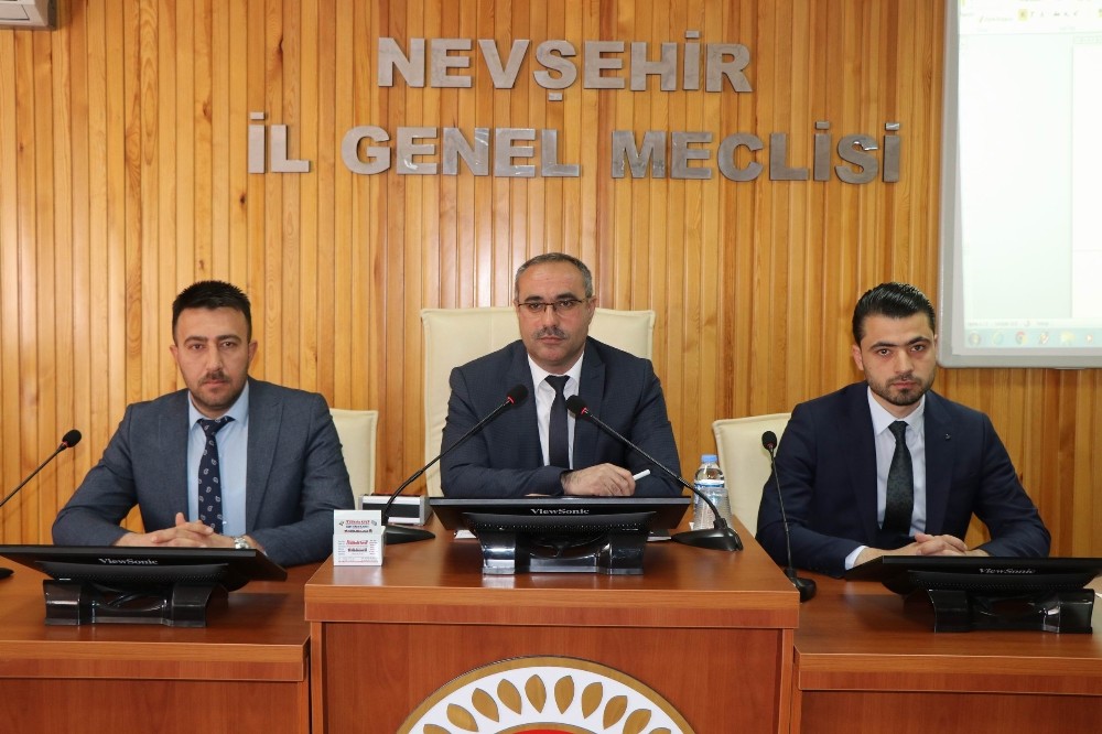 Nevşehir İl Genel Meclis Başkanlığı seçimi yapıldı 