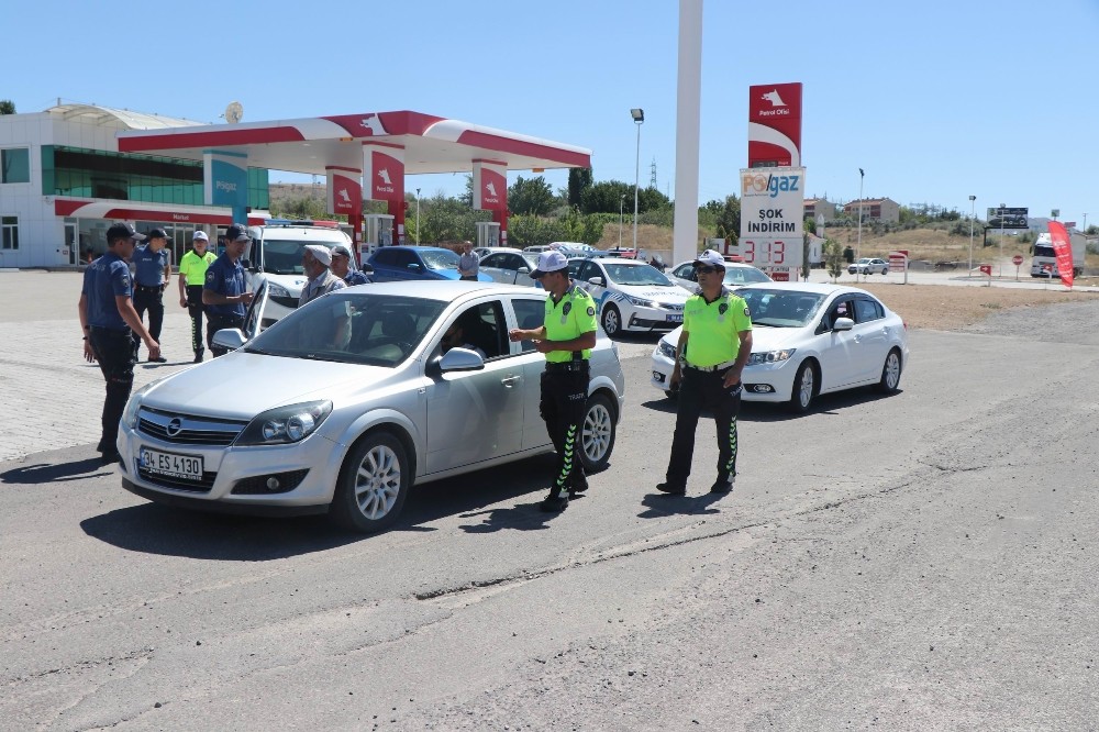 Nevşehir’de bayram öncesi trafik tedbirleri artırıldı 