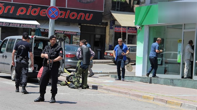 Nevşehir'de bomba süsü verip bankayı soyacaktı